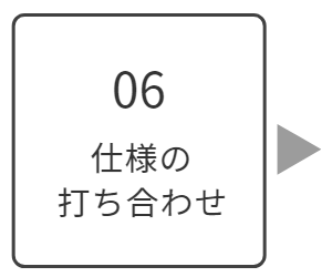 仕様の打ち合わせ